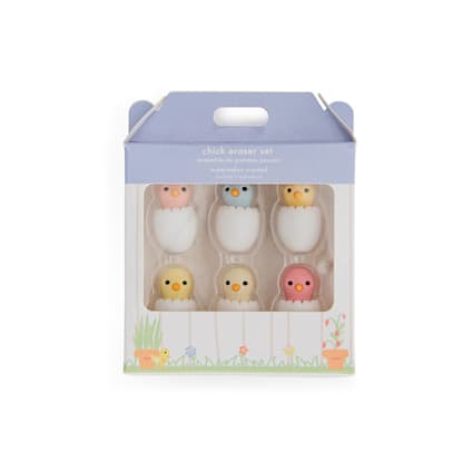 Chicks Eraser Set