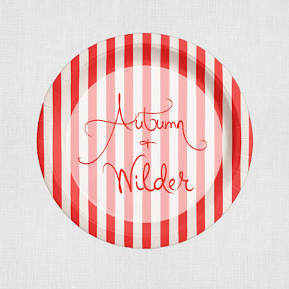 Custom 9" Paper Plates | Pack of 16