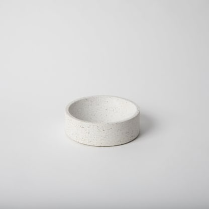 5" Catch-All: White Terrazzo