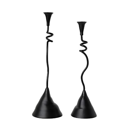 Winding Taper Candle Holders, Set of Two
