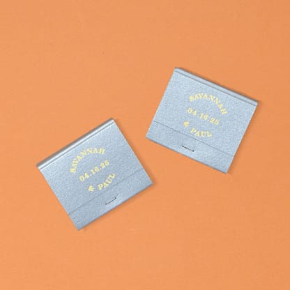 Retro Wedding Matchbooks, set of 100