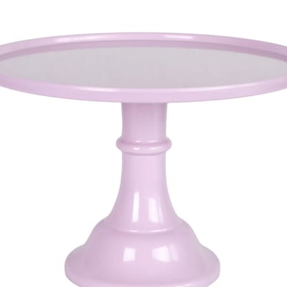 Lilac Purple Melamine Cake Stand- Large