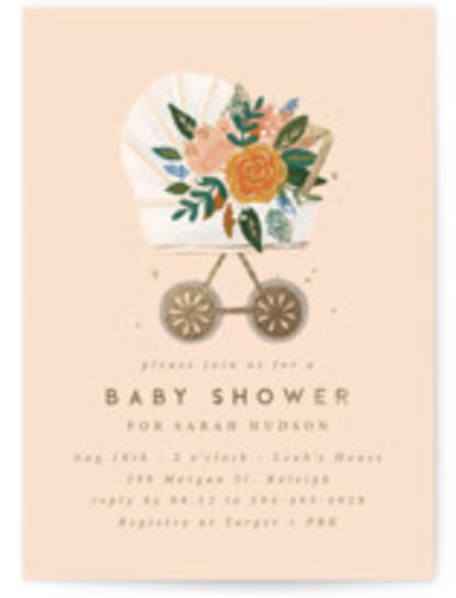 Floral Pram
