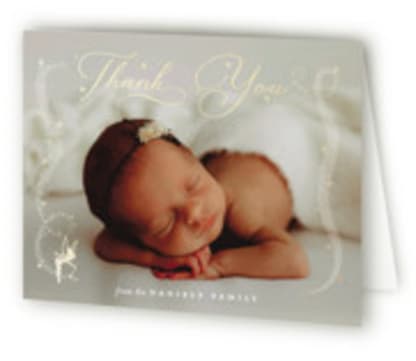 Disney's Tinkerbell Dreams Come True Birth Announcement