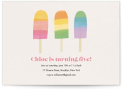 Rainbow Popsicles