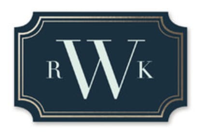 Framed Monogram