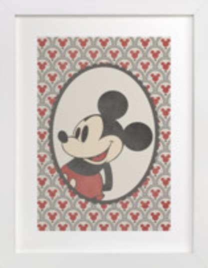 Disney's Mickey Antique Wallpaper