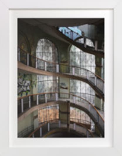Abandoned architectural beauty