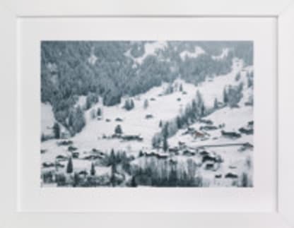 White Blanketed Hills