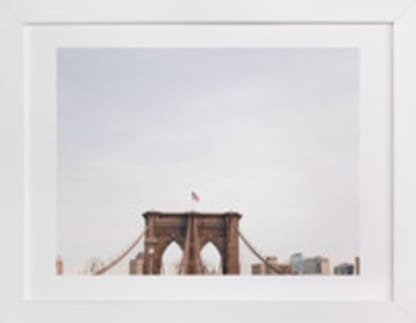 Minimalist's View of the Brooklyn Bridge