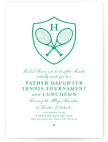 Tennis Crest