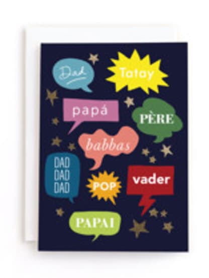 Dad in every language