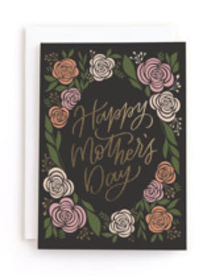 Hand-lettered Happy Mother's Day