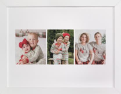 Three Photo: Landscape Framed Photo
