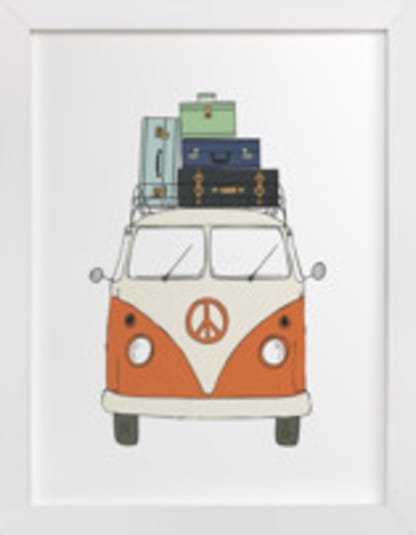 The Peace Van on the Road