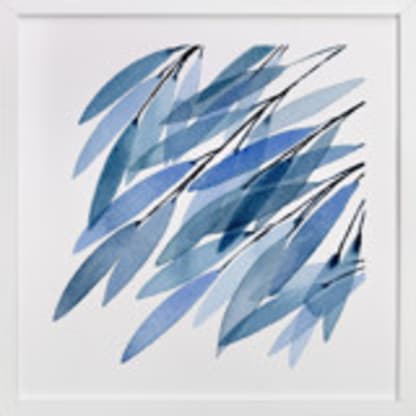 Rustling Leaves Blue