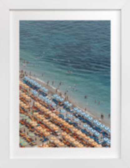Positano Beach Aerial