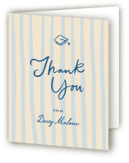 Hand-written grad celebration