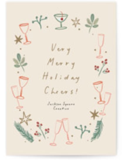 a Very Merry Holiday Cheers