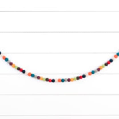 Scout's Honor Felt Ball Garland