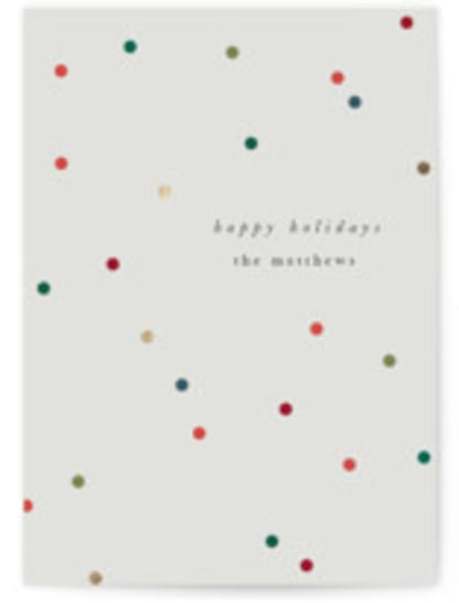 confetti christmas