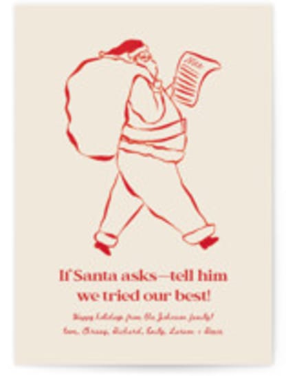 If Santa Asks