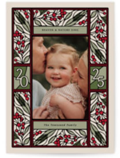 Teaberry Stained Glass