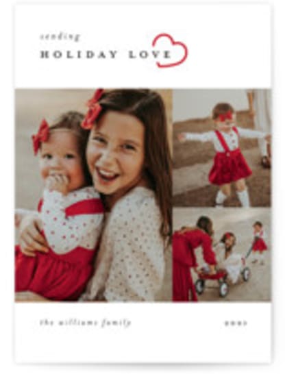 sending holiday love