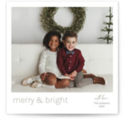 Minimalist Merry & Bright