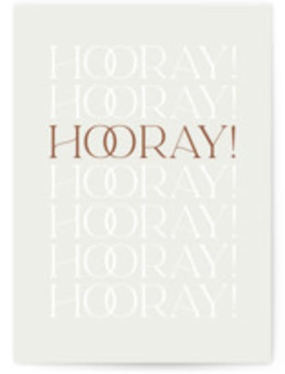 Hooray!