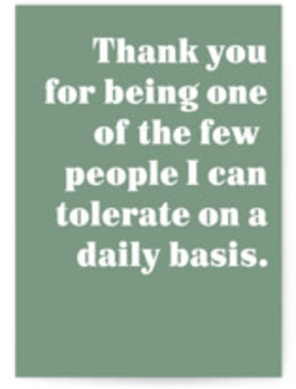 Daily Tolerance