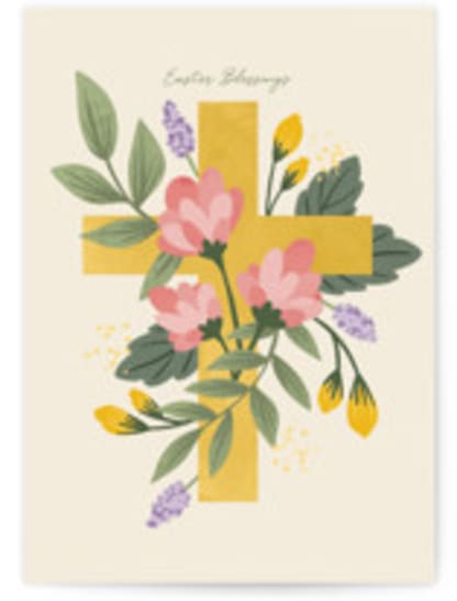 Floral Cross