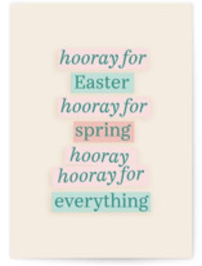 Hooray Easter