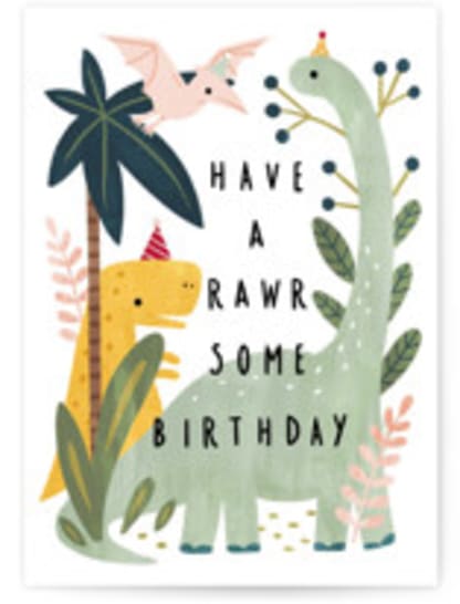 Rawrsome birthday