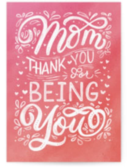 Mom, Thank You