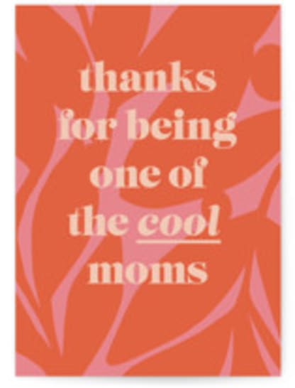 Thanks mom
