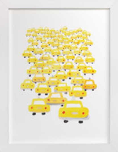 Taxis in Traffic
