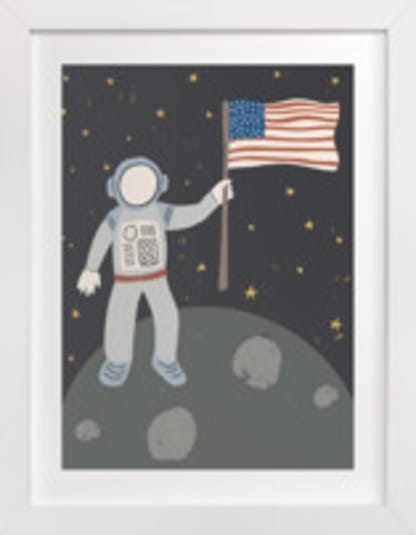 Up in Space Astronaut