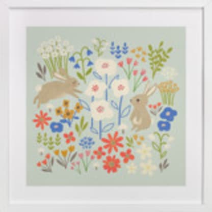 Bunnies in the Garden