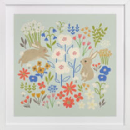 Bunnies in the Garden