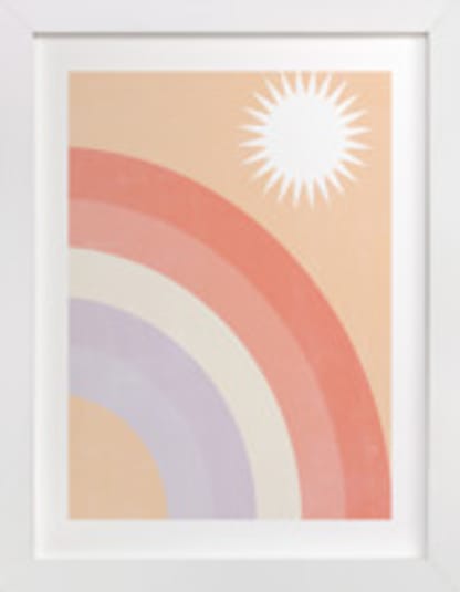 Double Rainbow with Moon and Sun II