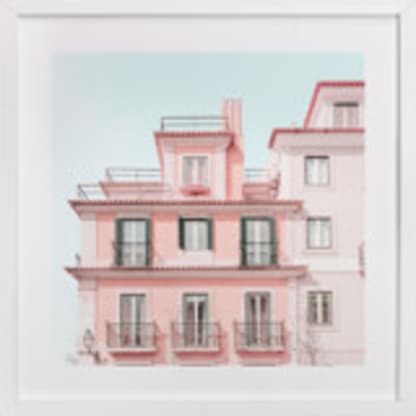 Pastel Pink House