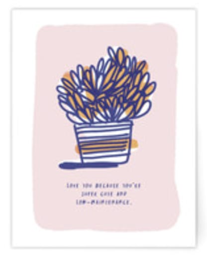 Succulent Love Note
