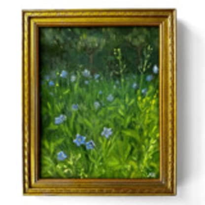 Wildflower Field Painting