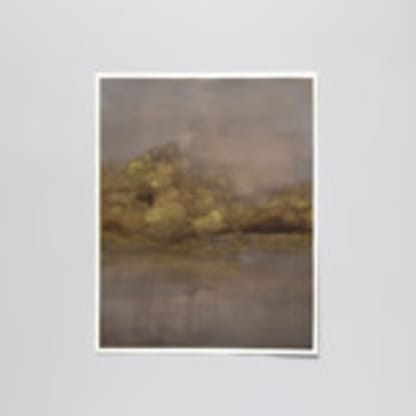 Gold Forest Silhouette 1