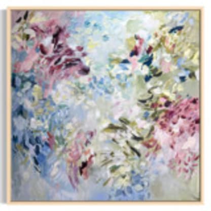 You Taught Me to Wait for Spring - 40 x 40 inches