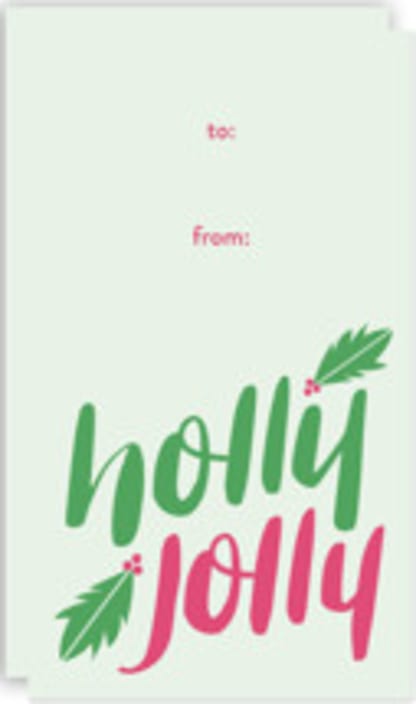 Jolly Jive Gift Tag