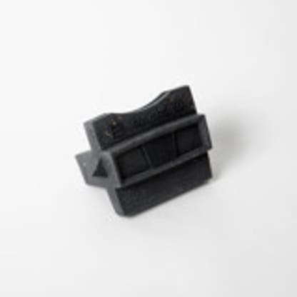 Black Terrazzo Retro Card Holder