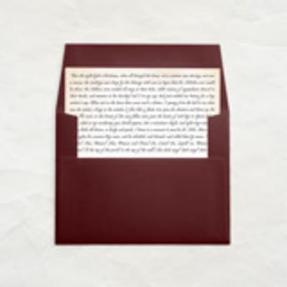 A7 Envelope Liners Square Flap // 'Twas the Night (Set of 25)