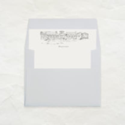 Custom A7 Venue Sketch Square Flap Liners // Set of 125